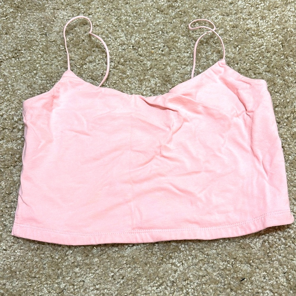 Aeropostale Baby Pink Bungee Cami